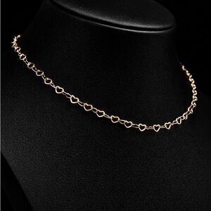 18K GOLD FILLED HEART NECKLACE